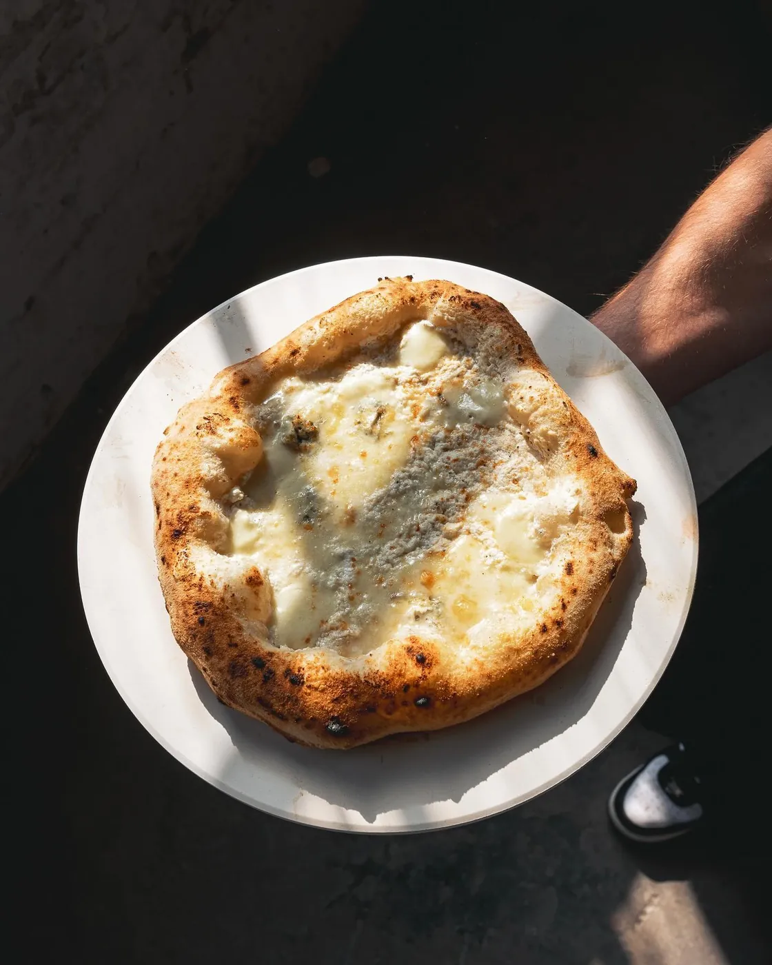Pizza Bianca Quattro Formaggi